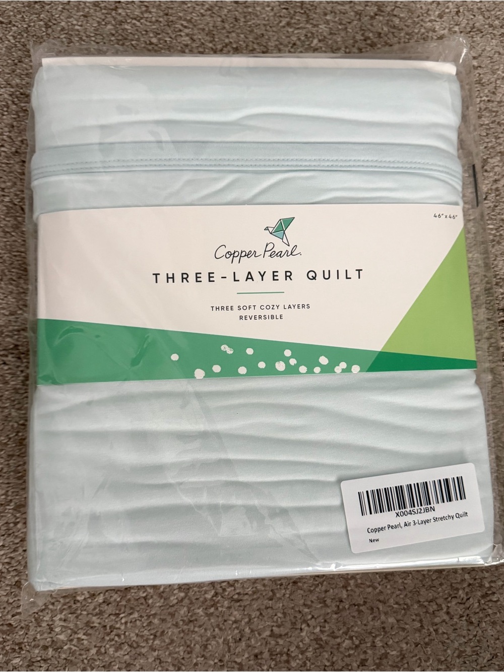New in Bag - Copper Pearl Three-Layer Quilt (Air)